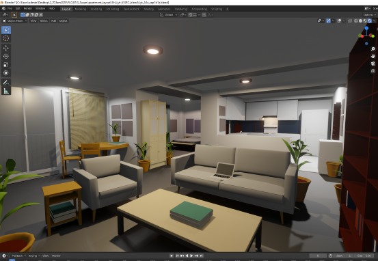 3D game artist Blender rendering